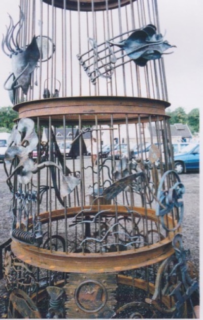 Blacksmiths Needle. During construction 2