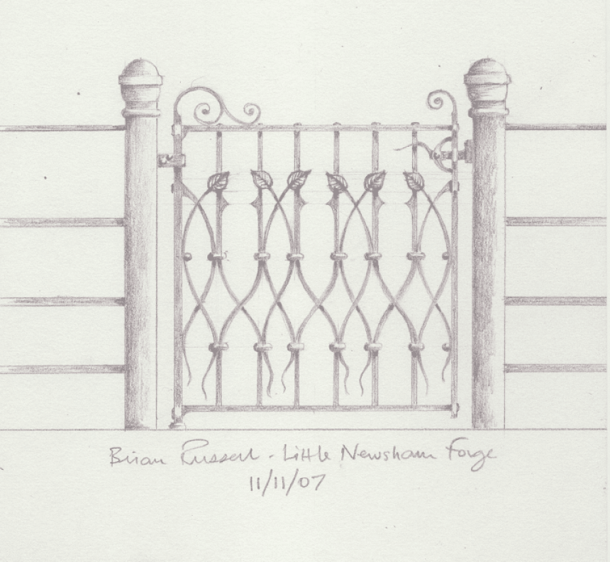 Little Newsham Forge Final Forge-in - Gate Making Masterclass With Brian Russell - Non-Forging Ticket