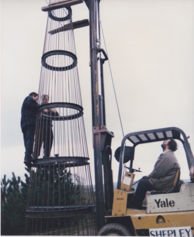 Blacksmiths Needle. Assembling the armature