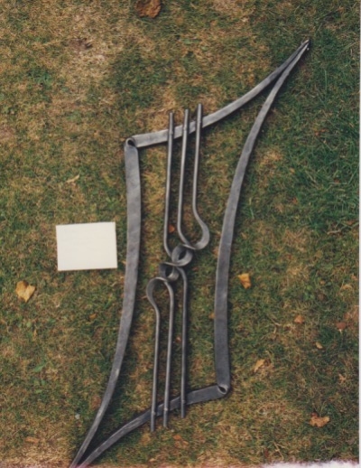 Blacksmiths Needle. One of the many individual pieces attached to the armature 1