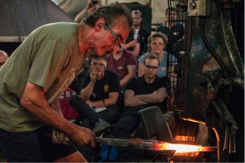 Little Newsham Forge Final Forge-in - Gate Making Masterclass With Brian Russell - Non-Forging Ticket