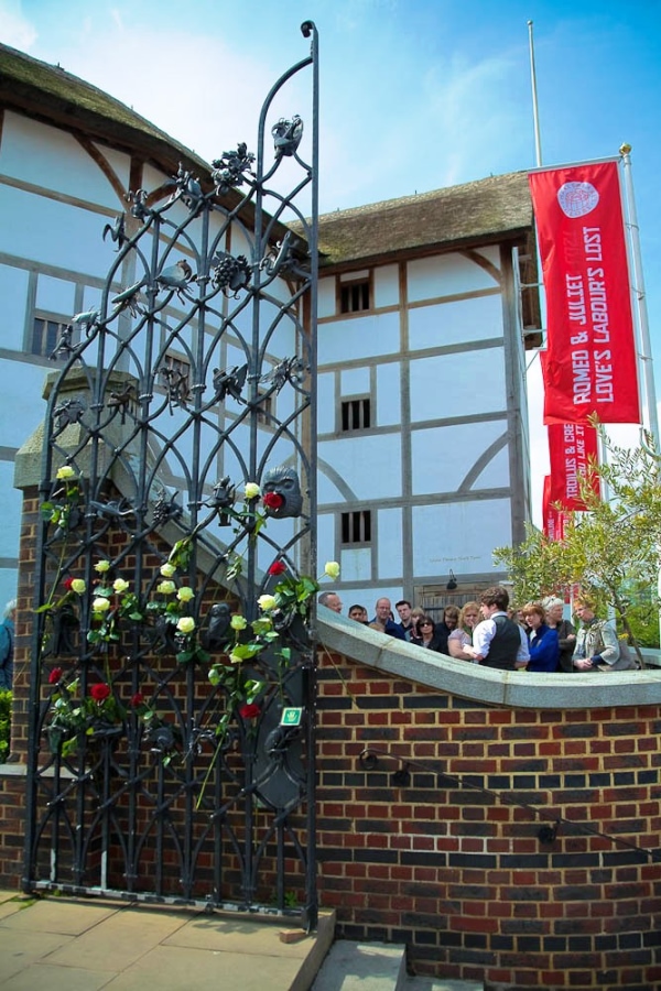 Banner Image of The Gates to Shakespeare's Globe, London, UK - 1991